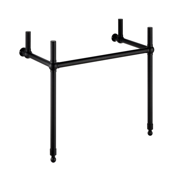 ANZZI Verona 34.5" Bathroom Console Sink Base in Matte Black