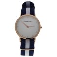 thumbnail image 1 of AO-19 Somand - Rose Gold/Navy Blue-White Nylon Strap Watch by Andreas Osten for Women - 1 Pc Watch, 1 of 2