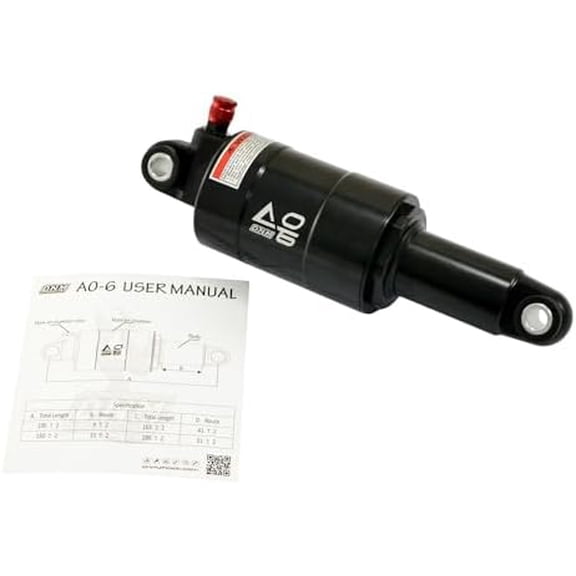 AO-6 New Model with Air Chamber Vavle Mountain Bike Air Rear Shock 165 x 41mm, ST2442$$Sport & Recreation Other