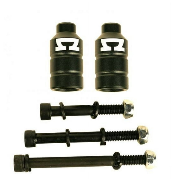 AO Aluminum Peg w/Axle Kit - Pair Black