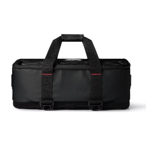 AO Coolers Stow N' Go Carbon Soft Cooler, Low Profile with EVA Bottom, Black, 38-Can