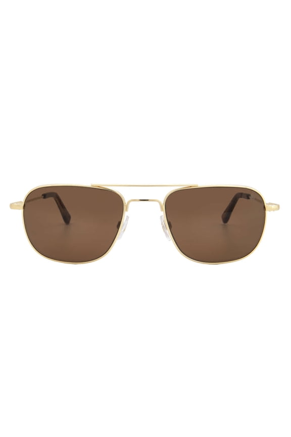 American Optical Brown Navigator Men's Sunglasses CHECKMATE 1 56
