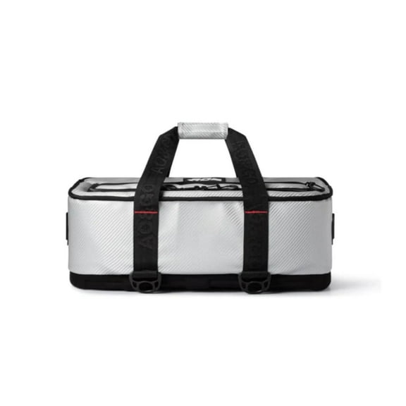 AO Coolers Stow N' Go Carbon Soft Cooler, Silver, 38-Can