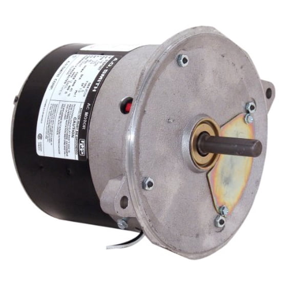 AO Smith XEL2014 1/6 HP, 1725 RPM, 115 Volts, 48N Frame, Totally Enclosed, Sleeve Bearing, Reversible Rotation Oil Burner Motor