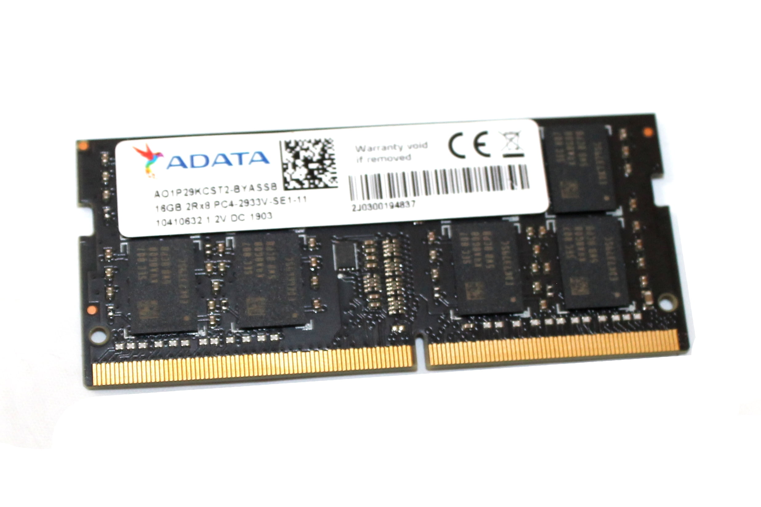 Adata 16gb Adata 2rx8 AO1P29KCST2-BYASSB Adata OEM 16GB 2Rx8 PC4