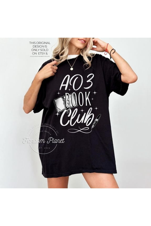 AO3 Book Club tee, Fanfiction Fandom Gift