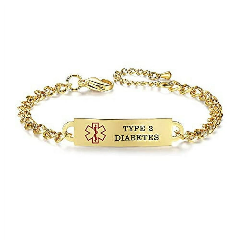 Diabetic id bracelets free store
