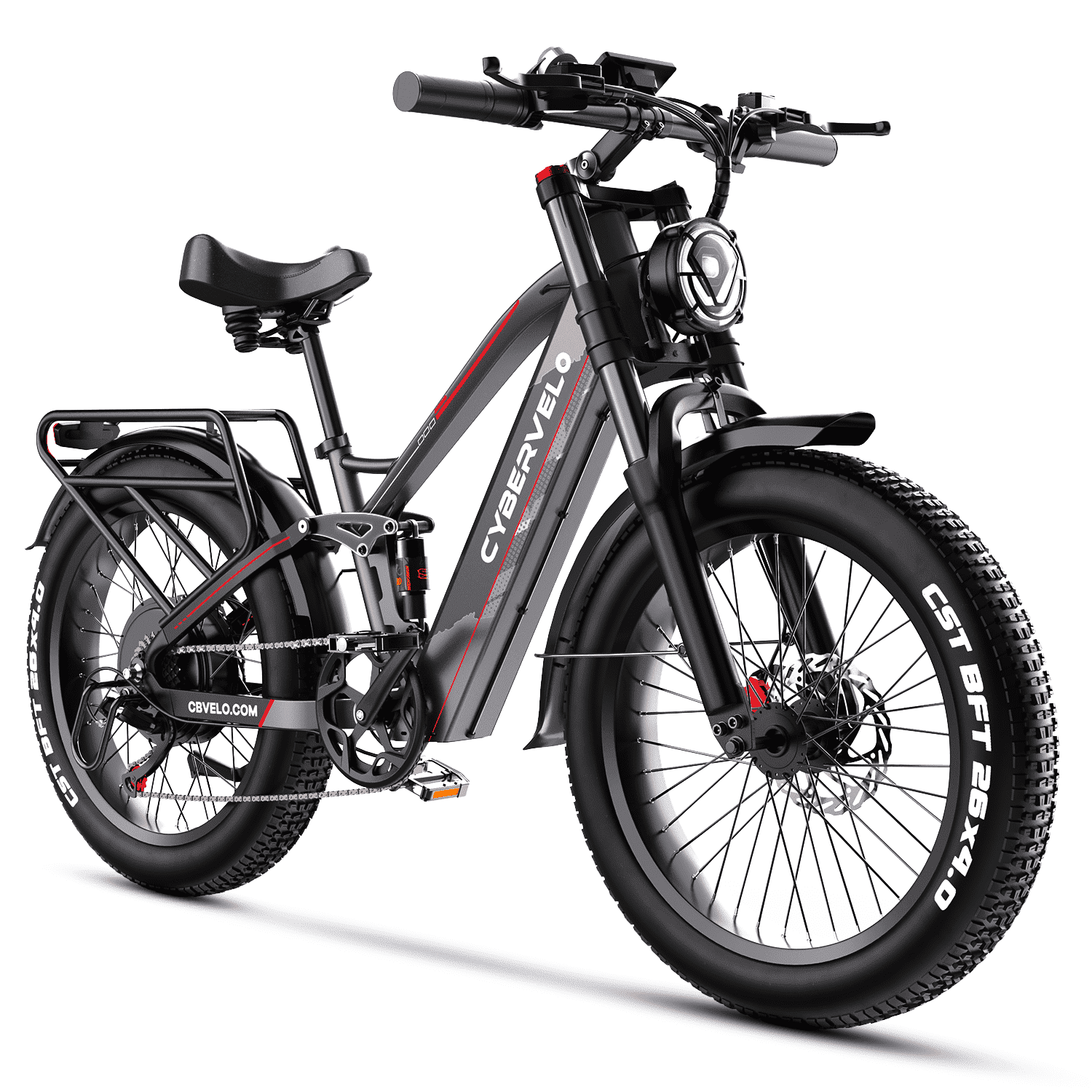 AOANGO 26“ Electric Bike for Adult,5000w Peak,up 120 Miles 52v 40Ah/60v50Ah Battery Ebike, 4.0 Fat Tire Adult Electric Bicycles for All Terrain,Electric Mountain E-Bike,UL Certified Commuter Ebikes