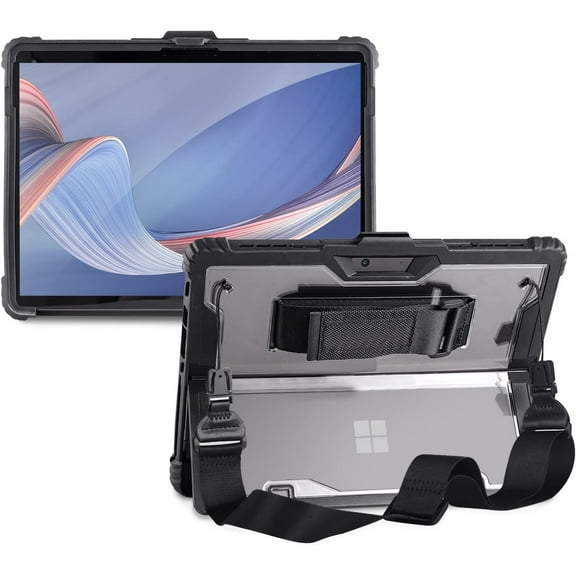 AOAO for Microsoft Surface pro 7/6/5/4 Case with Shoulder Strap, Hand Strap, Stylus Pen Holder