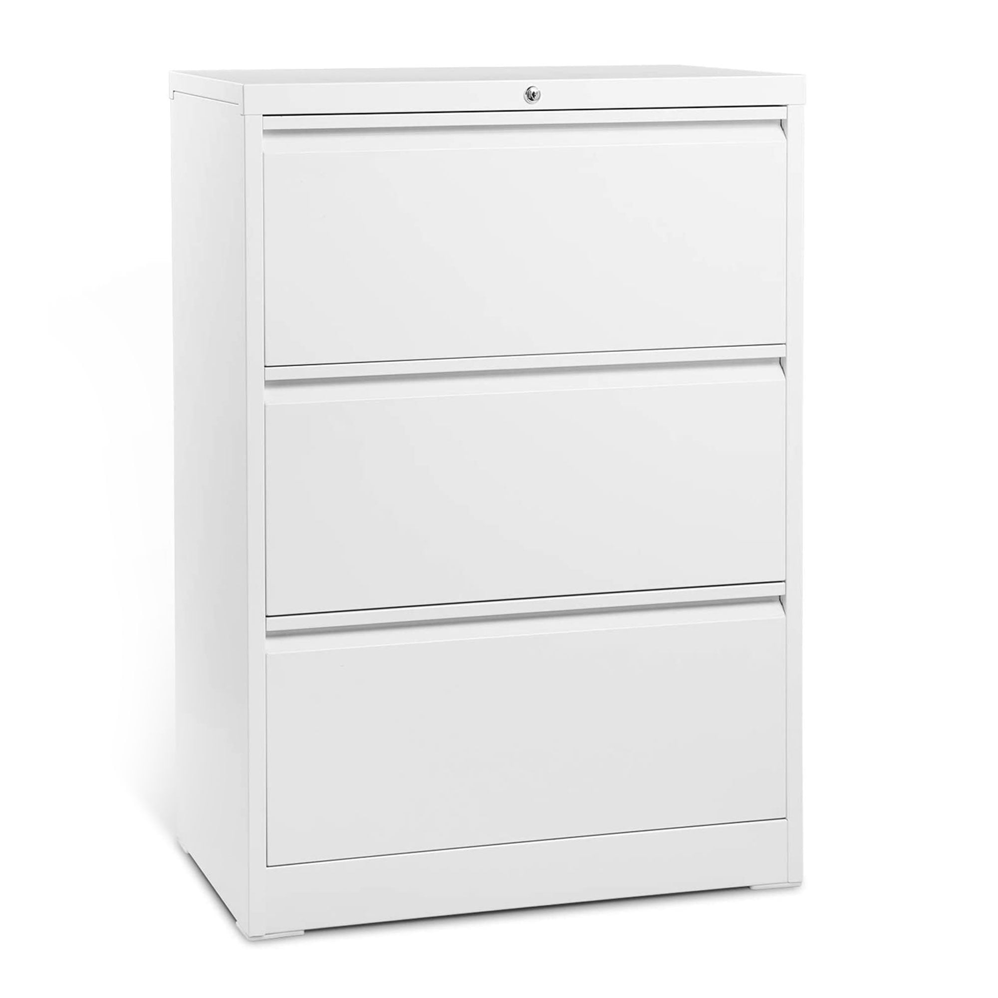 AOBABO 3 Drawer File Cabinet with Lock for Letter Legal Size Paper