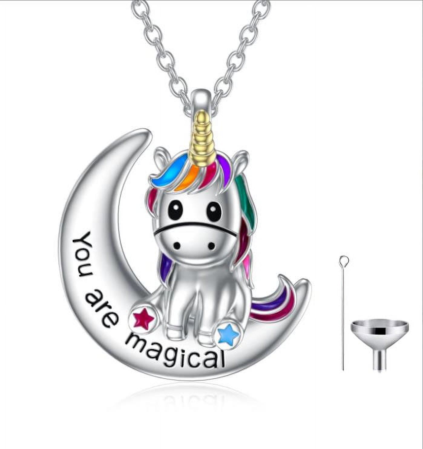 Anavia Double Infinity Cremation Jewelry Memorial Necklace Ash Urn