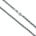thumbnail image 1 of AOBOCO Mens Chain Necklace, 925 Sterling Silver Rope Chain Snake Chain Cuban Curb Link Chain Necklaces, Solid 925 Italy, Strong Twist Link Chain Necklace, 1 of 6