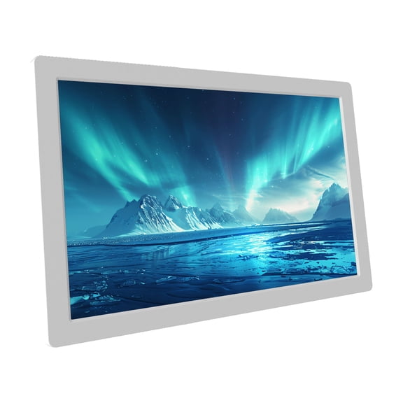 AOC 10.1" WiFi Digital Picture Frame, Smart Cloud Touchscreen Photo Frame with 800x1280 IPS HD Display, Wireless App Photo Sharing, Desktop Stand & 1-Year Warranty (White)
