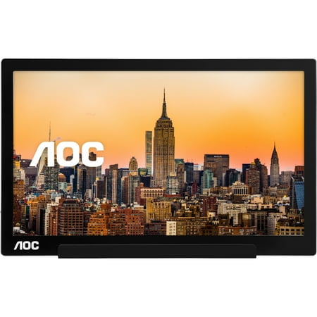 AOC - I1601C 15.6" LED IPS FHD USB-C Portable Monitor - Black