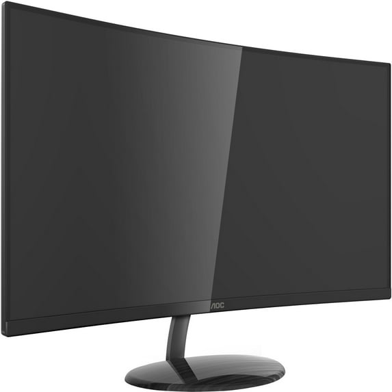 AOC CU32V3 32" Class 4K UHD Curved Screen LCD Monitor, 16:9, Black/Silver