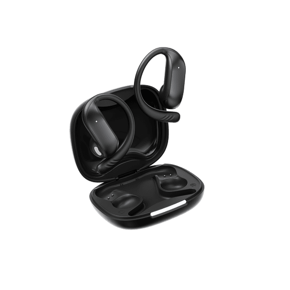 AOC ACD3531 EarHook OpenEar Wireless Earbuds, 5H Playtime, Stereo Sound With Mic, TypeC Charging, for Running, Workout & Daily Use