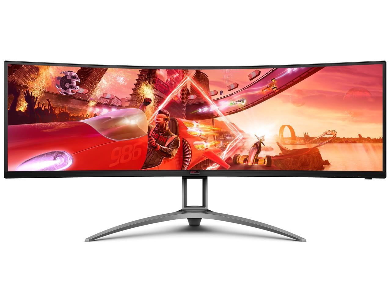 AOC Agon AG493UCX2 UltraWide 165Hz Gaming Monitor, Dual QHD