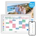 thumbnail image 1 of Froura AOC Digital Calendar, 15.6-inch Smart Wall Calendar Touchscreen Interactive Display Digital Calendar, All-in-One Family Organizer and Chore Chart, Wall Mount, 1 of 8