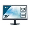 thumbnail image 1 of AOC M2060SWD2 - LED monitor - 19.53" - 1920 x 1080 Full HD (1080p) - MVA - 250 cd/m�� - 8 ms - DVI-D, VGA, 1 of 12
