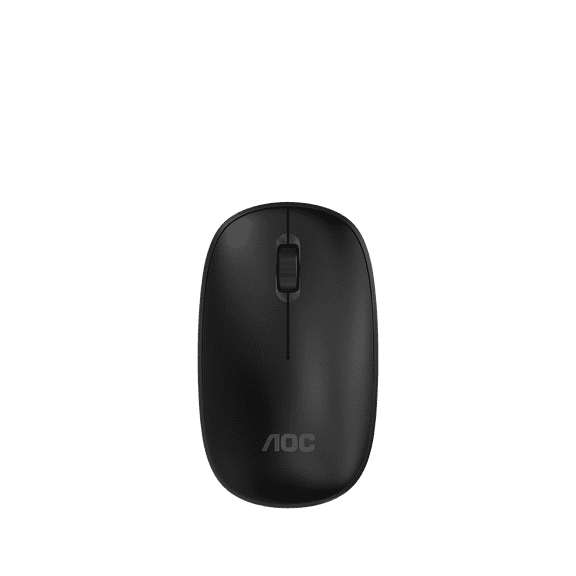 AOC MS200 2.4G Wireless Optical Computer Mouse, Black
