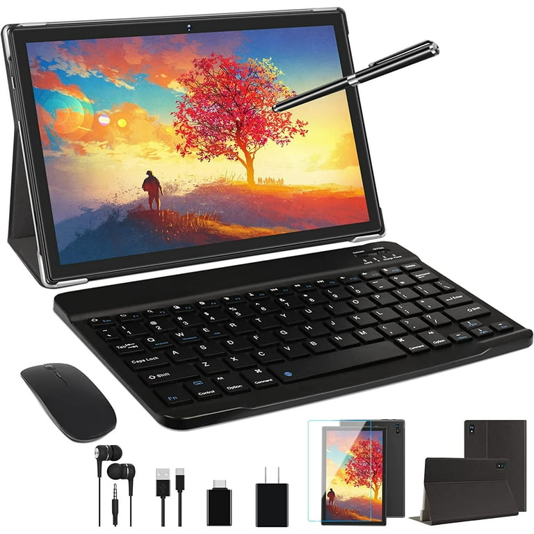 AOCWEI X900 Android 12 2-in-1 Tablet, 10.1-inch, 4GB/64GB, Octa