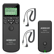 AODELAN Wireless Shutter Release Remote LCD Timer for Canon 800D 760D 750D 5D Mark IV 6D Mark II 1200D, Olympus OM-1, E-M1X, Fujifilm GFX100