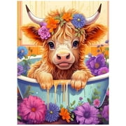 AODER 5D Cow Diamond Painting Kit