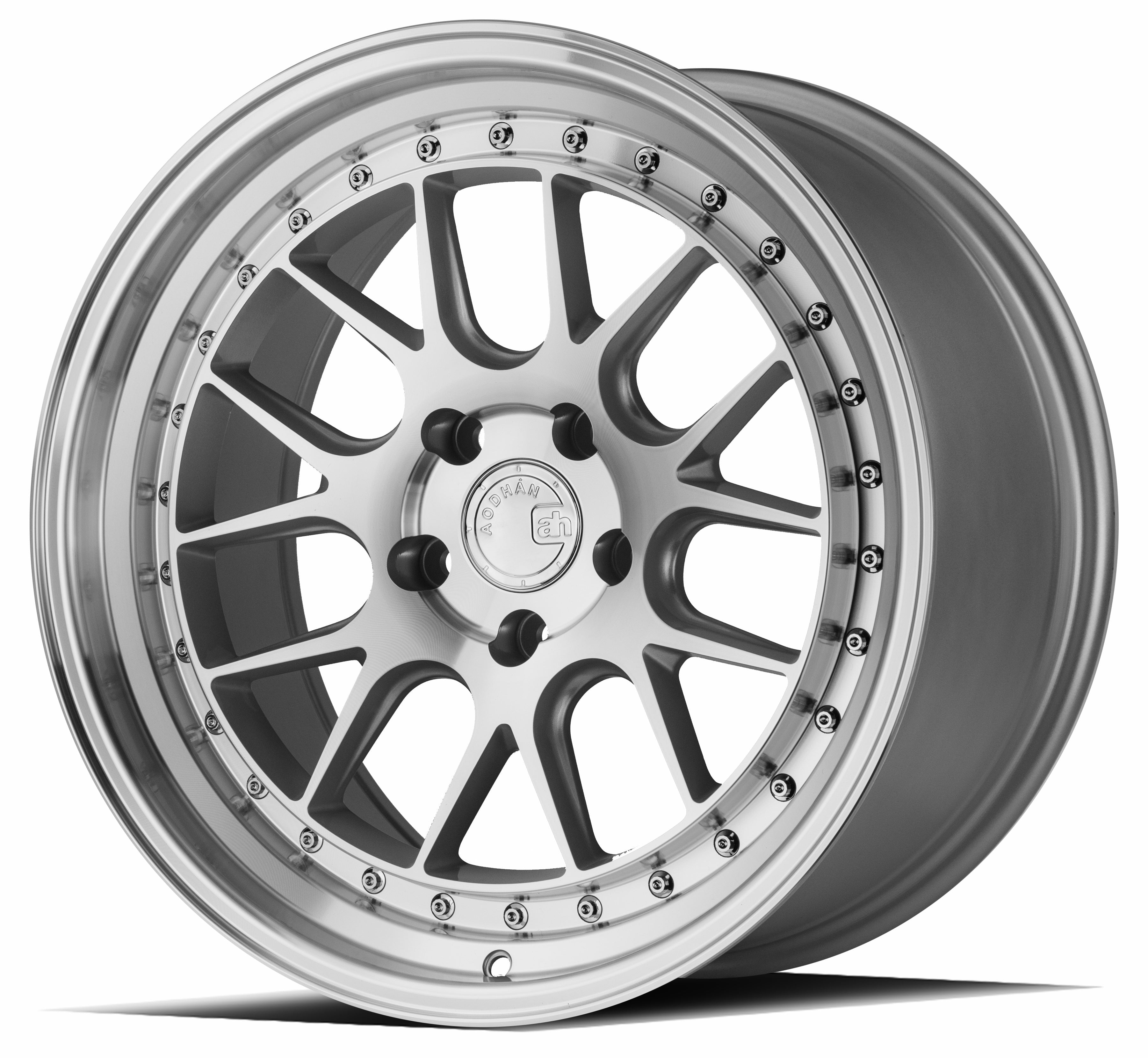 AODHAN DS06 Silver w/Machined Face DESCRIPTION: 19x11 / 5x114.3 / 15