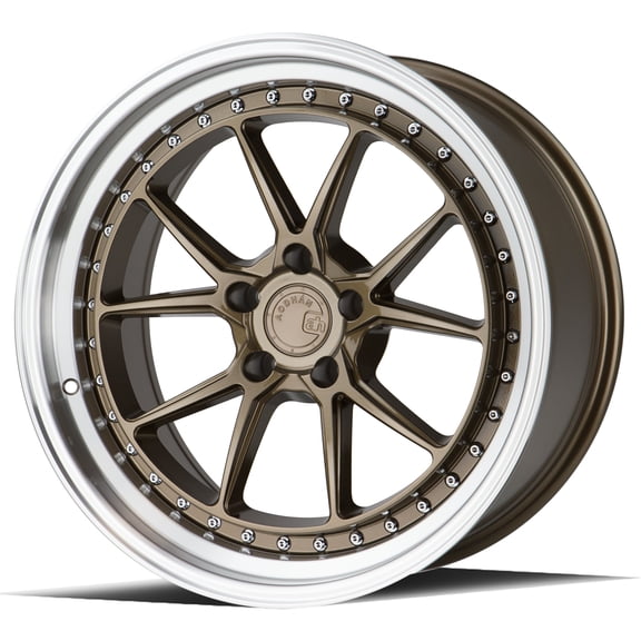 AODHAN DS08 Bronze w/Machined Lip DESCRIPTION: 19X9.5 / 5X114.3 / 30
