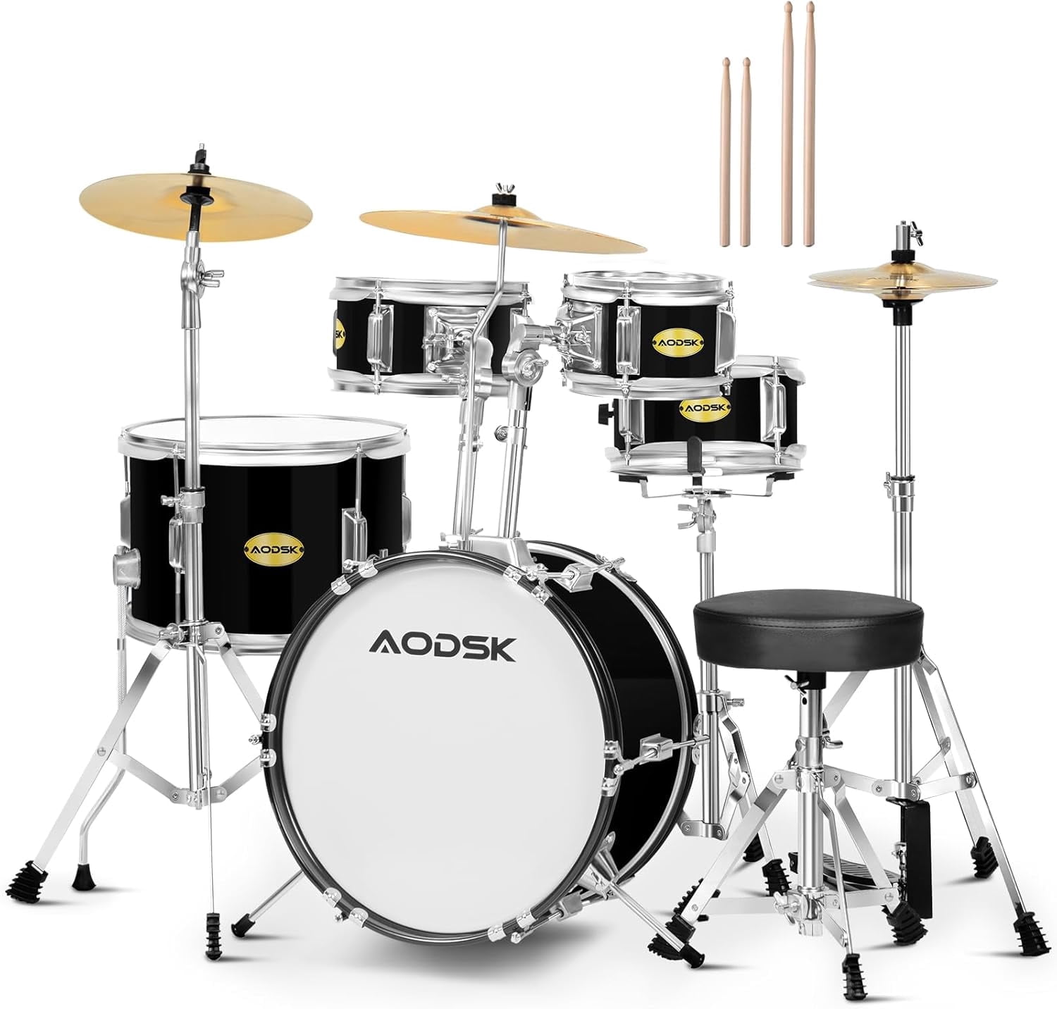 RockJam Digital Beat Making 7 Pad Electronic Tabletop Drum Kit