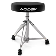AODSK Drum Throne, Padded Foldable Seat Chair for Adults, Drummers - Black
