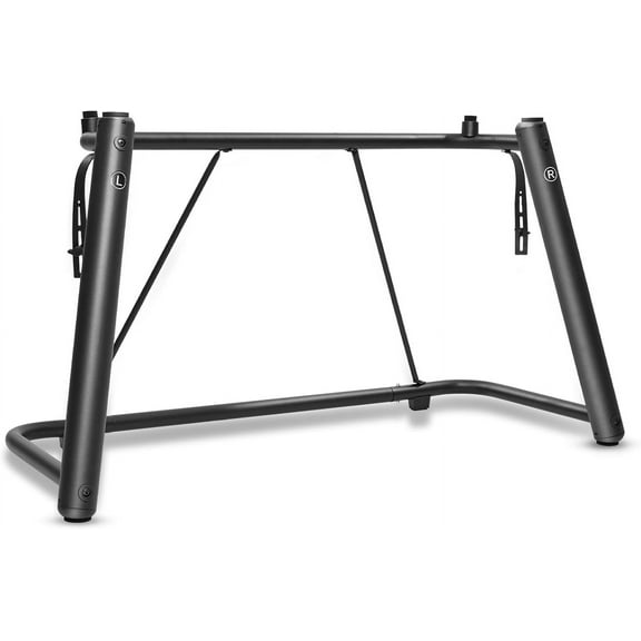 AODSK U-Shaped Design Keyboard Display Stand, Steel Piano Stand with Locking Straps, Heavy-Duty Piano Stand