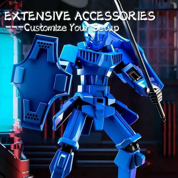 AOF Justice Shield Action Figures – Multi-Joint, DIY Assembly, Durable Heroic Collectible Model