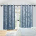 thumbnail image 1 of AOFOTO Forest Curtains Grommet Nature Jungle Misty Forest Tree Scenery Print Pattern Fabric Window Drapes for Bedroom Living Room 2 Panels W52 x L84 Inch, 1 of 5