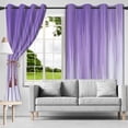 thumbnail image 1 of AOFOTO Purple Blackout Curtains Grommet Window Drapes for Living Room Bedroom ,2 Panels of 52''W x 108''L, 1 of 5
