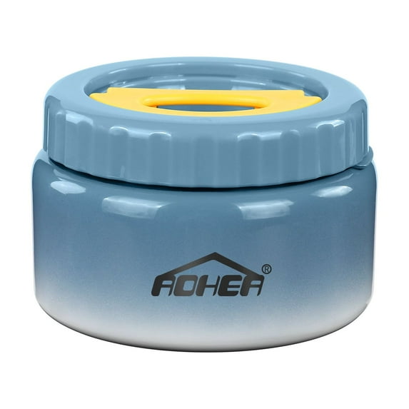 AOHEA Thermos for Hot Food Kids,8oz Kids Lunch Thermos for Soup and More, Kids Food Jar Keep Your Child's Meal Hot or Cold, Leak-Proof Vacuum Seal and Durable(Gradient-Blue)