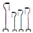 thumbnail image 1 of AOHHL Quad Walking Cane Foldable Adjustable Portable Stick Men & Women and Seniors - Lightweight & Sturdy with 4-Pronged Base for Extra Stability Balance,Self Standing Gifts for mom Dad, 1 of 7