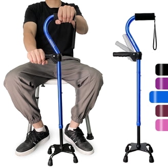 Stair Climbing Assist Cane for Seniors, Lightweight Medical Walking Aid ...