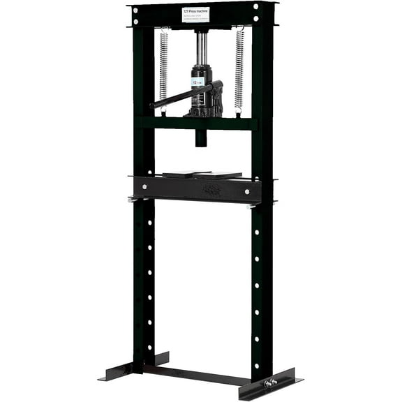 AOILE 12/20 Ton Hydraulic Press, H-Frame Garage Floor Shop Press with Press Plates, Heavy-Duty Adjustable Hydraulic Shop Press, for Auto Bending Stamping