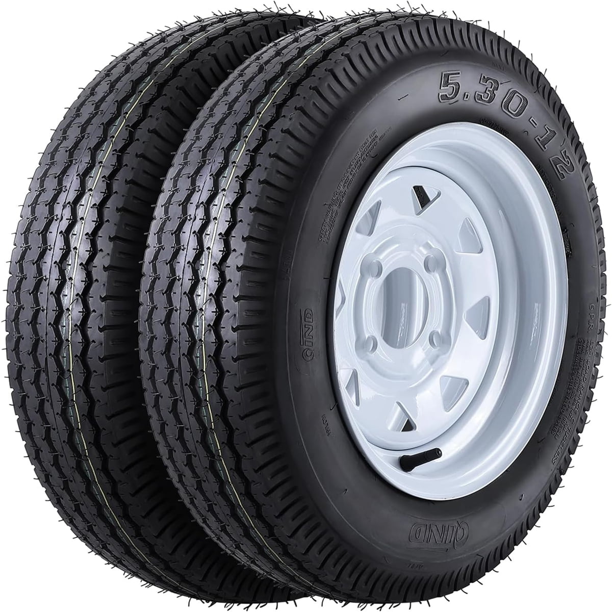 5 30 12 Trailer Tire 4 Lug