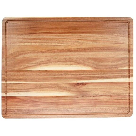 AOILE 20" x 15" Acacia Wooden Cutting Boards, 1.5" Thick Cutting Board for kitchen, Homes & Garden