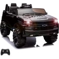 thumbnail image 1 of AOILE 24V Ride On Truck for Ks, Licensed Chevrolet 2-Seater Remote Control Ride-on Toys, Black, 1 of 5