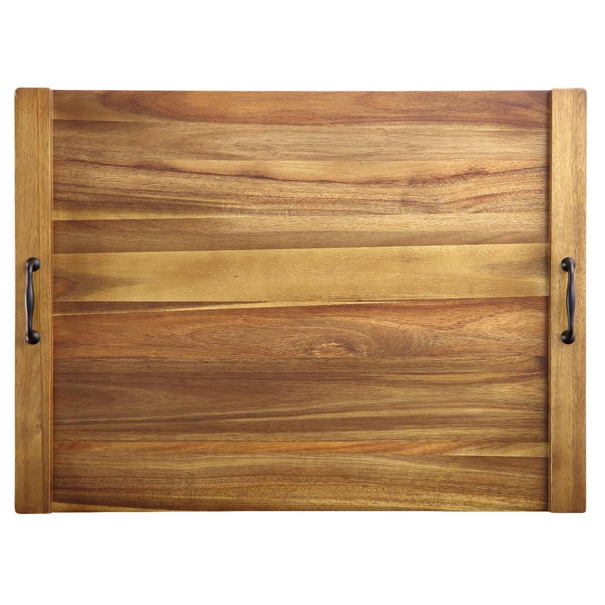 AOILE 29.5" x 22" Wooden Cutting Boards with Handles, 2.5" Thick Stove Cutting Board for kitchen, Homes & Garden
