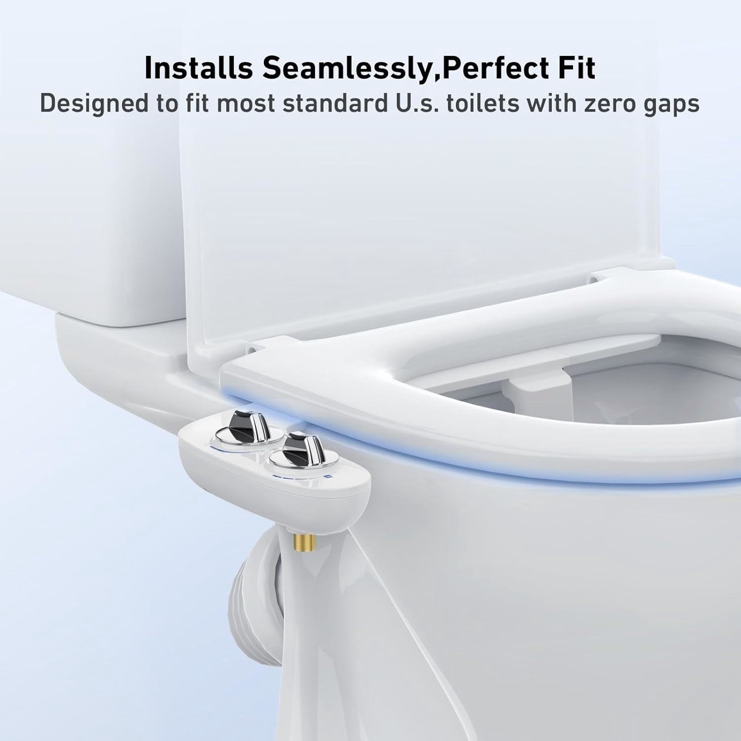 Aoile ABS White Bidet Attachment, 1 Piece
