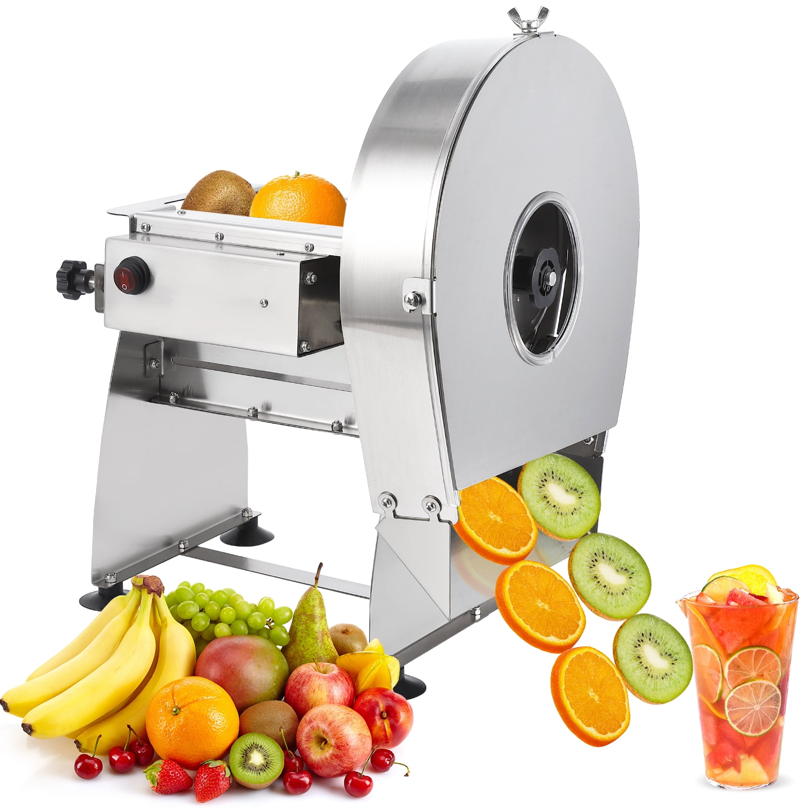 Commercial Vegetable Fruit Slicer Electric Onion Potato Commercial Vegetable Fruit Slicer Electric Onion Potato