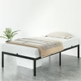 thumbnail image 1 of AOILE Heavy Duty Metal Bed Frame - 6/8/10/14 Inch Height, Twin/Full/Queen/King, Large Storage Space, No Box Spring Needed, Noise-Free, Easy Assembly, Black, 1 of 9