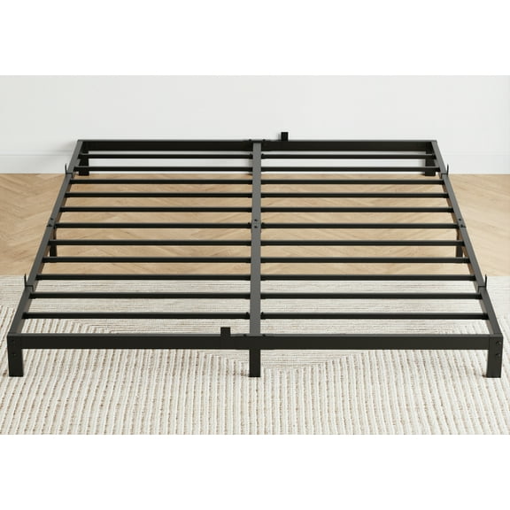 AOILE Heavy Duty Metal Bed Frame – 6/8/10/14 Inch Height, Twin/Full/Queen/King, No Box Spring, Noise-Free