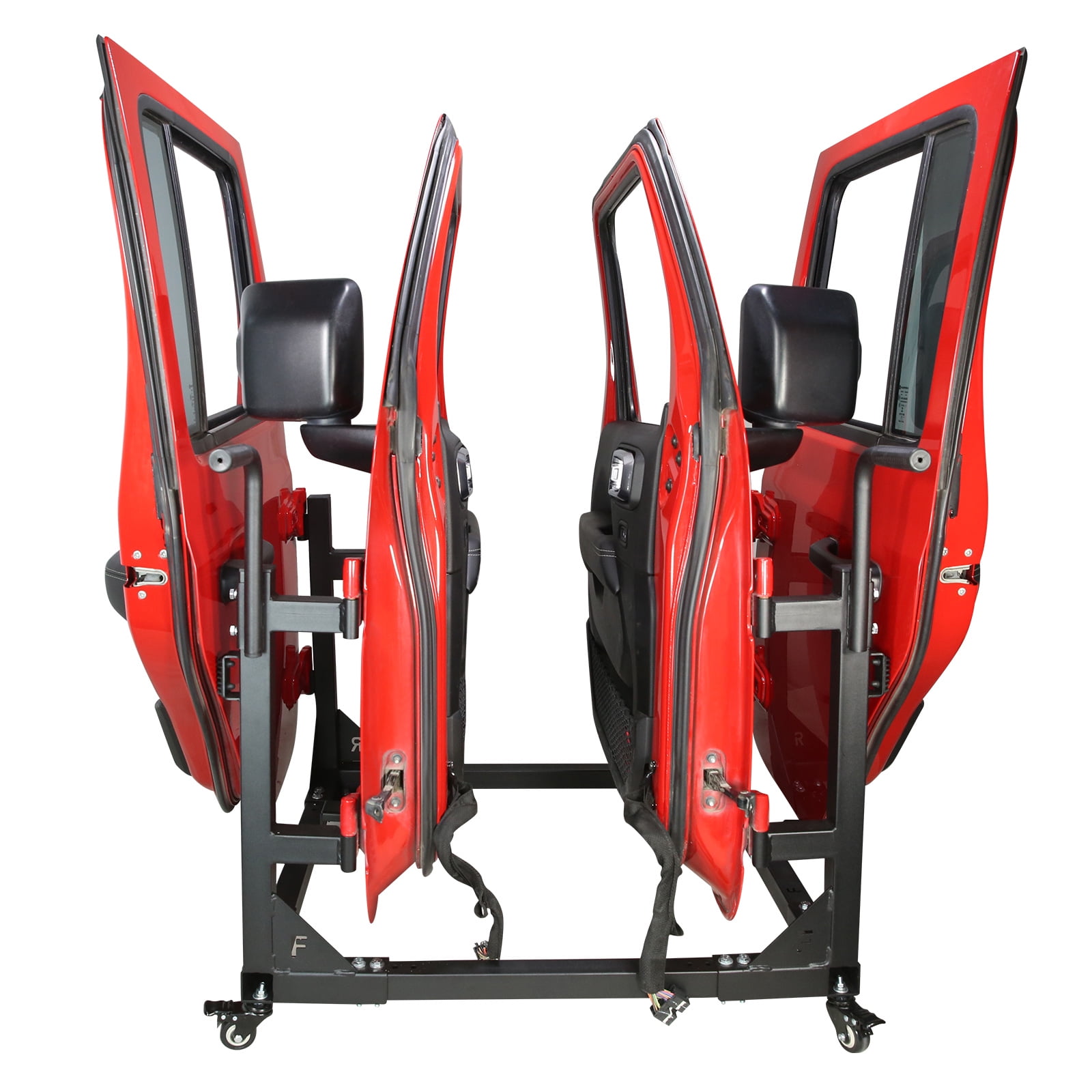 AOILE Removable Car Door Storage Rack for 19872024 Jeep Wrangler TJ YJ