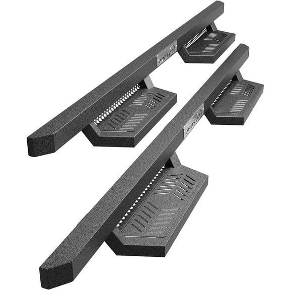 AOILE Running Boards for 2019-2024 Dodge Ram 1500 Crew Cab (NOT FIT 19-24 Classic), Side Step Nerf Bars, Black
