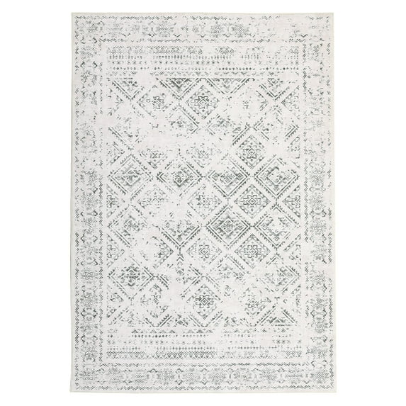 AOILE Washable Runner Rug – Soft Non-Slip Distressed Entryway Carpet, Stain-Resistant Low Pile Rug for Bedroom, Kitchen, Bathroom, Laundry & Hallway